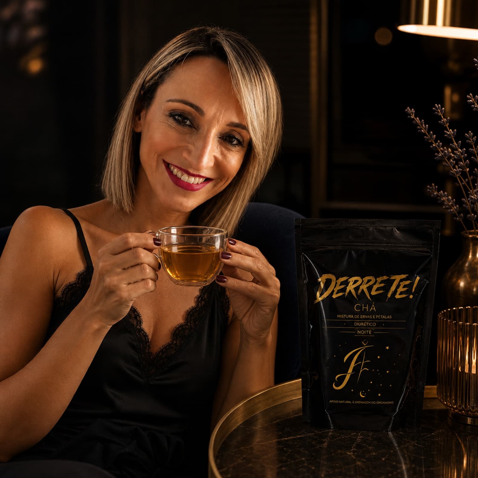 DERRETE – Chá de Noite